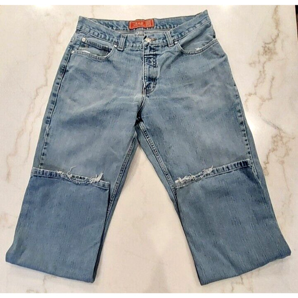 IZOD Luxury Sport‎ Jeans Mens 32x32 Classic Denim Heavy Casual Work Dad Straight - Picture 1 of 8